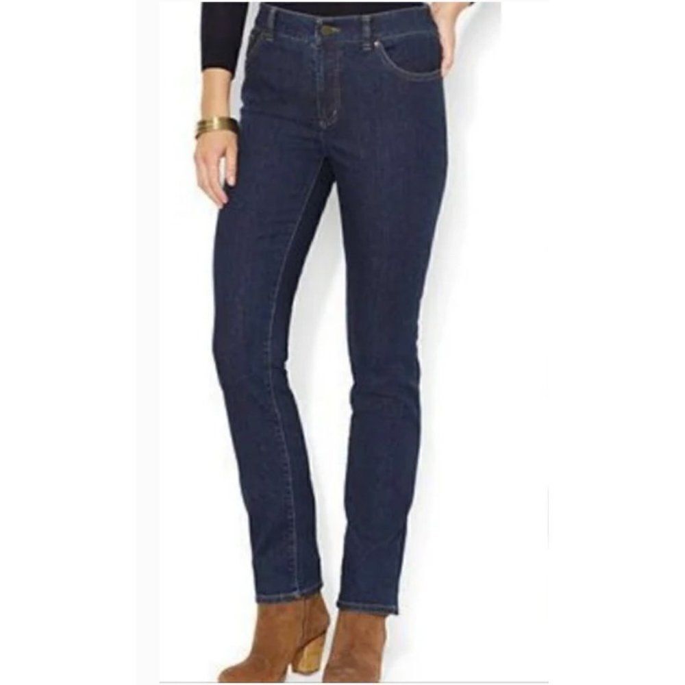 Apparel Collection Dark Wash Straight Leg Jean Size 2 R